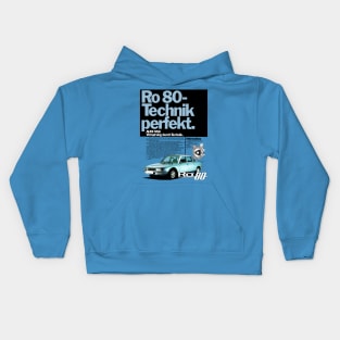 NSU Ro80 - advert Kids Hoodie